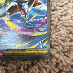 Pokemon TCG-Mega Sharpedo EX-PFL-127/094-330HP-Full Art Foil-Rare-English-2025 - Image 4