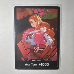 Bandai One Piece Don!! Nami Foil Card +1000 Your Turn One Piece - Image 1