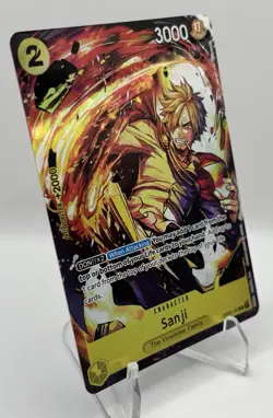 One Piece CCG Sanji OP03-102 Rare - English - NM - Image 2