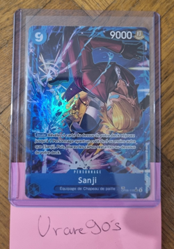 One Piece TCG - Sanji OP06-119 TR SEC - FRENCH - NM/MINT - Image 1