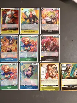 One Piece OP-08 (ENG) bulk cards (19 Rare / 96 common) Total 115 Cards - Image 2