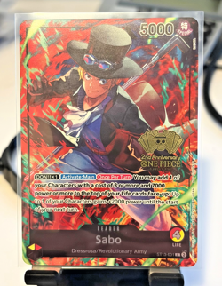 Sabo (2nd Anniversary Tournament) ST13-001 One Piece Promotion Cards Foil - Image 1