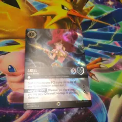 Disney Lorcana Ursula's Return Ariel Enchanted Sonic Warrior 220/204 - Image 2