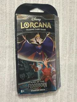 Lorcana Rise of the Floodborn Starter Deck - Brand New + Sealed Disney - Image 1