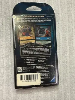 Lorcana Rise of the Floodborn Starter Deck - Brand New + Sealed Disney - Image 2