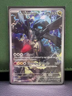 POKEMON N's Zekrom - Holo Promo ME: Mega Evolution Promo 031 NM - Image 1