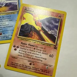 Pokemon TCG Moltres Zapdos Articuno Basic 1999-2000 Wizards Lot - #21 #23 #22 - Image 4