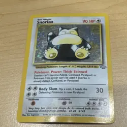 Pokemon TCG Snorlax Jungle 11/64 Holo Unlimited Holo Rare MP - Image 1