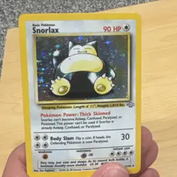 Pokemon TCG Snorlax Jungle 11/64 Holo Unlimited Holo Rare MP - Image 4