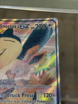 Eevee & Snorlax GX Tag Team 2019 Pokemon SM Black Star Promos #SM169 Tins HP/DMG - Image 4