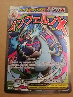 Pokemon Mega Charizard X ex 023 Mega Evolution Promos NM - Image 1