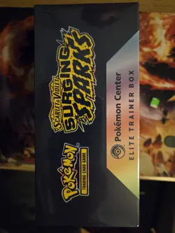 Pokemon TCG Surging Sparks Elite Trainer Box ETB Center Edition, Sealed - Image 5