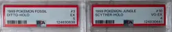 Pokemon WOTC PSA Vintage Holo Lot - Pidgeot Poliwrath Ditto Scyther Base - Image 3