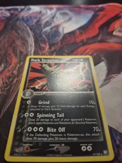 Pokemon TCG Dark Tyranitar 19/109 Team Rocket Returns Non-Holo Rare NM - Image 2