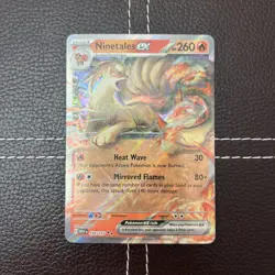Pokemon TCG - Ninetales EX - 038/165 - Scarlet & Violet: 151 - NM Double Rare - Image 1