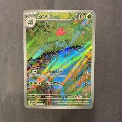 Pokemon TCG Ivysaur Scarlet & Violet 151 IR #167/165 NM - Image 1