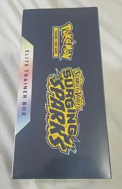 Pokemon SURGING SPARKS Elite Trainer Box ETB New & Sealed Scarlet & Violet TCG - Image 3