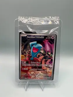 Team Rocket's Wobbuffet SVP 203 Destined Rivals Sealed Promo Pokemon TCG - Image 1