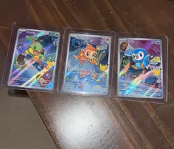Pokemon 2026 First Partner Illustration Series 1 Promos Turtwig Chimchar Piplup - Image 1