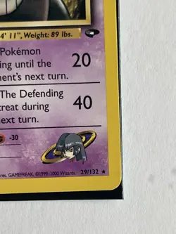 Pokemon TCG Sabrina's Gengar Gym Challenge 29/132 Non-Holo Rare - Image 3