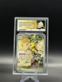 Pokemon TCG Lillie's Ribombee 164/159 Journey Together Ace 10 Perfect Subgrades - Image 1