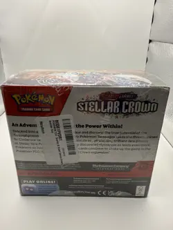 Pokemon TCG: Scarlet & Violet Stellar Crown Booster Box Sealed - Image 3