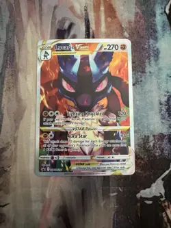 Lucario VSTAR SWSH291 NM Near Mint Foil Full Art Pokemon Promo 2023 - Image 1