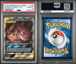 PSA 10 Gengar & Mimikyu Gx 165/181 Team Up ALT POKEMON - Image 3