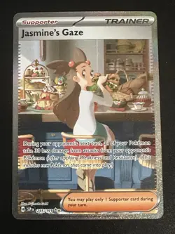 Jasmine's Gaze 245/191 SIR Pokemon Surging Sparks Special Illustration Rare NM - Image 1
