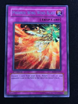Yugioh Phoenix Wing Wind Blast FET-EN053 1ST Rare (NM) - Image 1