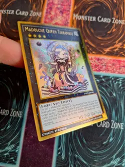 Yu-Gi-Oh! Madolche Queen Tiaramisu PGL2-EN045 Gold Rare 1st Edition Near Mint - Image 2