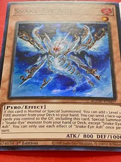 3x Snake-Eye Ash | AGOV-EN007 | Super Rares | LP | 1st Edition | YuGiOh! - Image 3