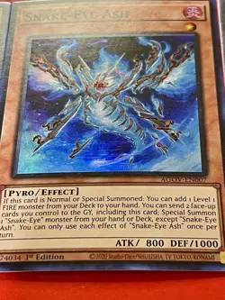3x Snake-Eye Ash | AGOV-EN007 | Super Rares | LP | 1st Edition | YuGiOh! - Image 5