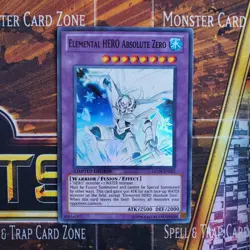 1x Elemental Hero Absolute Zero - Super Rare - GENF-ENSE1 - Limited Edition - LP - Image 1