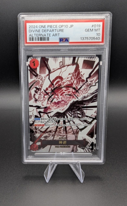 One Piece Divine Departure (JP) | OP10-019 Manga Alt Art | PSA 10 GEM MINT - Image 1