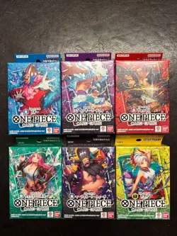 ONE PIECE Card Game Starter Deck ST-23 24 25 26 27 28 SET di 6 NEW JAP 💥 🔥🔝​ - Image 1