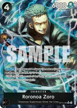 ***FOIL Roronoa Zoro OP10-095 Alternate Art Vol. 2 (PRB-02) One Piece Kid Icarus - Image 1