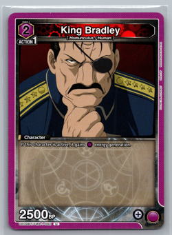 Union Arena Fullmetal Alchemist King Bradley UE09BT/FMA-1-092 U - NM - Image 1
