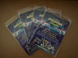 Digimon The Movie 2000 Sealed Promo Card Bandai Vintage TCG - Image 2