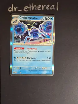 Crabominable - 134 (Prerelease) [Staff] - SV: Scarlet & Violet Promo Cards (SVP) - Image 1