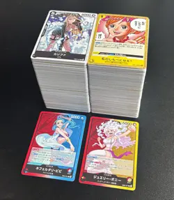 Lot of 450+ Bulk Japanese One Piece Trading Cards - Image 1