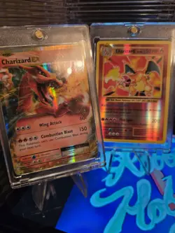 Pokemon TCG XY Evolutions Charizard 11/108 2016 Reverse Holo Rare, All 4 cards - Image 4