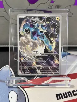 Pokemon TCG Thundurus SVP 209 Black Star Promo Card - Image 1
