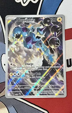 Pokemon TCG Thundurus SVP 209 Black Star Promo Card - Image 2