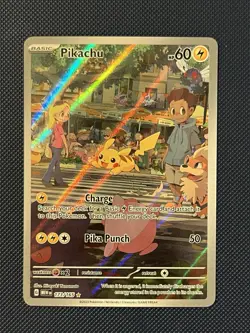 Pokemon Pikachu TCG Card 173/165 SV Scarlet & Violet 151 NM Condition - Image 1