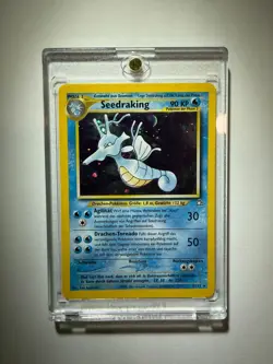 Kingdra/Seedraking German 8/111 Neo Genesis HOLO Pokemon Card - NEAR MINT - Image 1