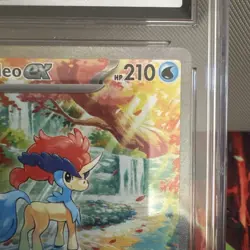 Pokemon TCG Keldeo EX 168/086 SIR White Flare Graded Card CGC 9.5 - Image 2