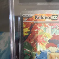 Pokemon TCG Keldeo EX 168/086 SIR White Flare Graded Card CGC 9.5 - Image 3