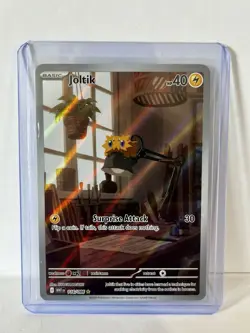 Pokemon TCG Joltik Illustration Rare Card 116/086 S&V White Flare NM - Image 2