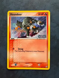 Pokemon Card - Houndour Reverse - 60/115 - EX Unseen Forces - 2005 - Image 1